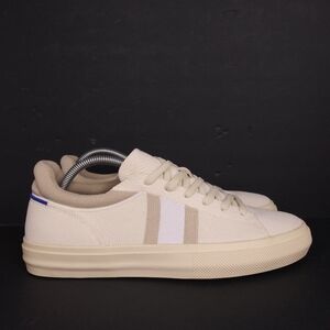 Rothys RS02 Cream Knit Sneakers Unisex Mens Size 9.5 Women's Size 11